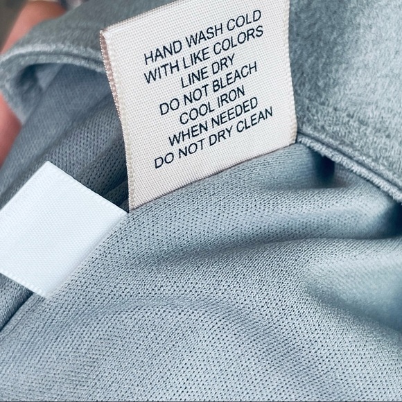 PHILOSOPHY Faux Suede Leather Vest Full Zip Silver Grey Gray size Small - Picture 6 of 10